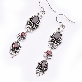 狼与兄弟纯银耳坠_纯银耳坠收入(2)