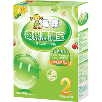 每伴经典幼儿清清宝 适用12-36个月宝宝 2段盒装