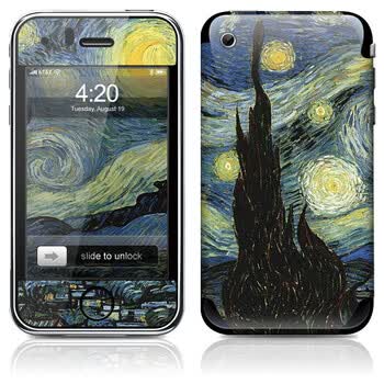 ideaSkin iPhone 3G/3GS 星夜 外壳保护套皮贴膜 ENABRC362024