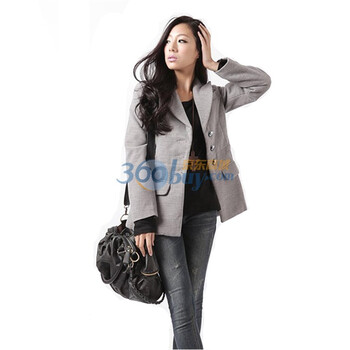 <em>韩都衣舍</em> 韩国<em>女外套</em>2012新品女中长款毛呢大