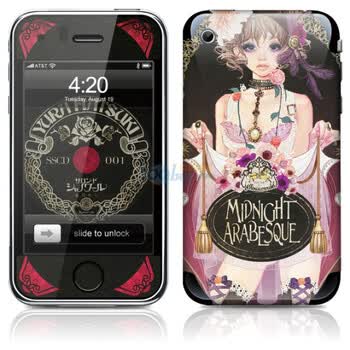 ideaSkin 苹果apple iPhone 3G/3GS 午夜燃情 手机外壳保护套贴膜全身贴 ABRC011867
