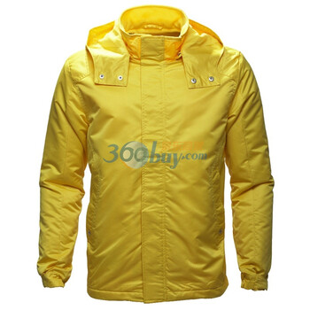 Giordano佐丹奴 夹棉 保暖可拆帽夹棉外套 01079658 黄色 XL