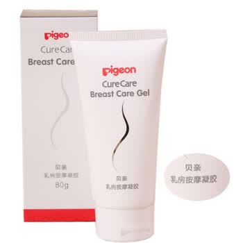 贝亲乳房按摩凝胶(安全无害)XA80 80g 孕妇皮肤护理