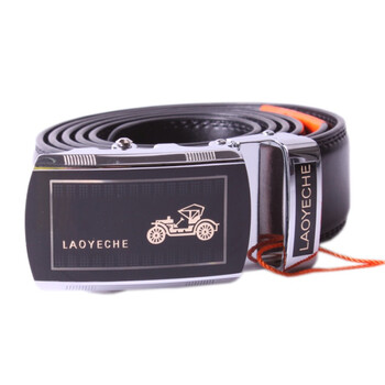 LAOYECHE 老爷车 礼盒装 头层牛皮 商务休闲 男士腰带 5310009