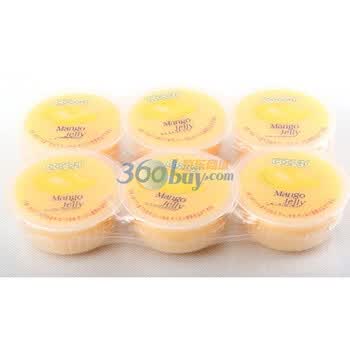 马来西亚 COCON可康牌 芒果味果冻(含椰果)袋装 80g*6杯