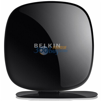 贝尔金（BELKIN）F9K1102ZH 600M宽带双频无线路由器（3D信号全覆盖 黑色）