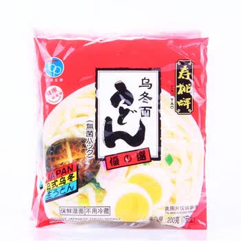 香港寿桃牌日式乌冬面 袋装 30包x200g