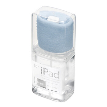 日本SANWA SUPPLY PDA-IPADCD1 苹果屏幕去指印油污清洁套装100ml 附超纤细清洁布 防尘、除静电