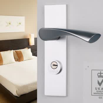 【德国KLC】室内房门锁具太空铝雅白KA1-S006B110AL
