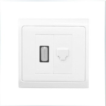 开博尔 KQC-720双口墙插 HDMI插口和六兆网口 工程布线适用