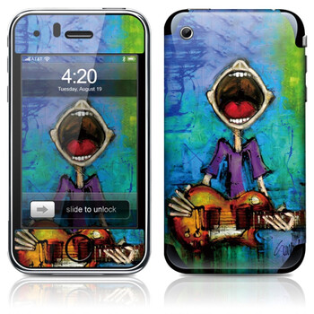 ideaSkin iPhone 3G/3GS 大声 外壳保护套皮贴膜 ABRD022150