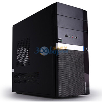 清华同方（TongFang）超扬C310 商用主机（双核X2 180 4G 500G 1G独显 DVD 键鼠 三年上门）