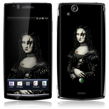 ideaSkin 索尼爱立信 XPERIA arc S / LT15i /LT18i 蒙娜丽莎的装扮 外壳保护套皮贴膜 DBEC171972