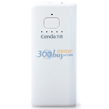 力杰（CENDA）魔电 U51 4400mah 移动电源 （天鹅白）