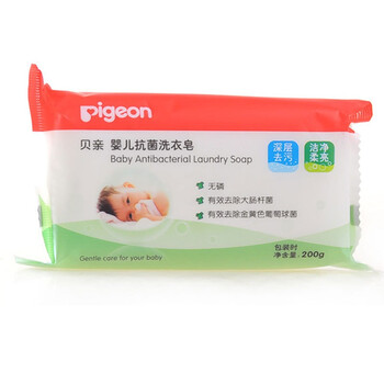 贝亲 婴儿抗菌洗衣皂200g MA16 3块