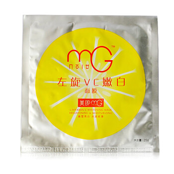 MG美即 左旋VC嫩白面膜25g 5片装
