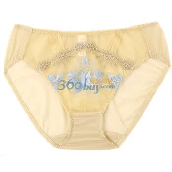 爱慕梦彩蝶兰中腰三角内裤AM23C8 黄色 90