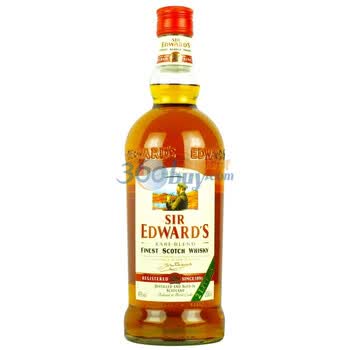 英国 SirEdwards爱德华爵士威士忌2L