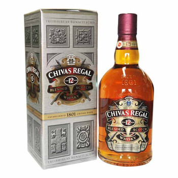 40°芝华士12年1500ml 英国原瓶原装进口洋酒