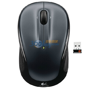 罗技（Logitech）M325nano 笔记本型无线光学鼠标 黑色