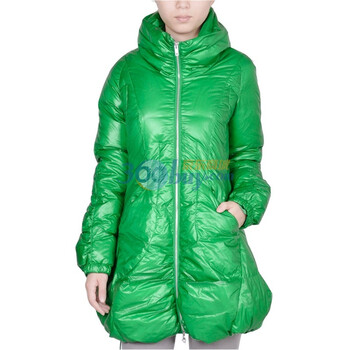 JNBY江南布衣 立体边领子收腰设计羽绒衣50878A8 绿色 M