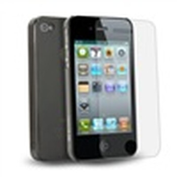 邦克仕（Benks）Magic Seaweed(方格)移动数码产品专用保护壳（适用于Apple iPhone 4/4S 黑色