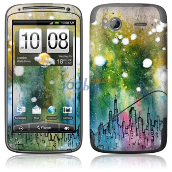 ideaSkin HTC G14/G18/Sensation XE/Z710E/Z715E/Pyramid 城市之光 外壳保护套皮贴膜 DAYC342118
