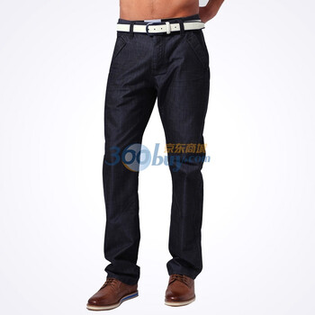 N&Q诺奇2012春季新品男商务休闲直筒牛仔裤 M221FA09053 深灰 38