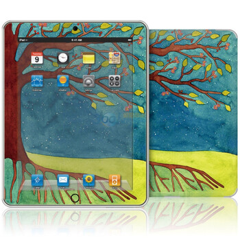 ideaSkin 苹果apple iPad 1代 花前树下 外壳保护套贴膜 美容贴纸 艺术皮肤 热销品 ENDABC572056