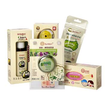 润本超值五件套组合驱蚊手环 电热双用蚊香器 神奇紫草膏 神奇金水