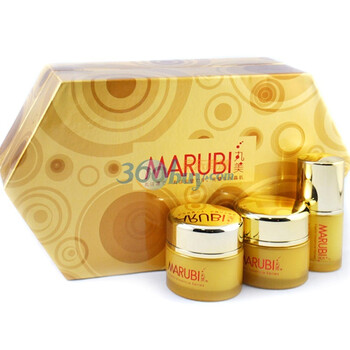 丸美MARUBI 弹力蛋白精华特润精华礼盒（特润精华20ml+日霜50g+晚霜50g） 防护 抗氧化 修复