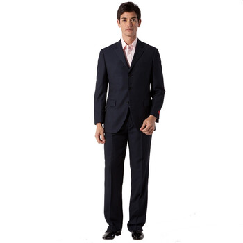 柒牌 SEVEN男装修身男仿毛婚庆西服套装西装70C1420 A版 54