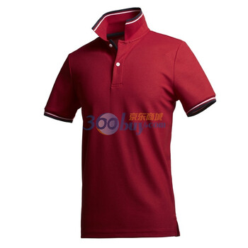 Giordano佐丹奴 Polo 男速干撞色边珠地修身Polo 01011111 浅粉红 L