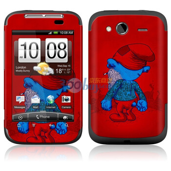 ideaSkin HTC Wildfire S(G13) 皮肤 困难的生活 手机外壳保护套皮贴膜 ENDAXC081926