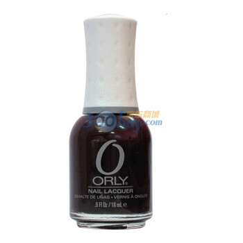 奥利ORLY甲油 40006 Naughty油漆黑咖啡（18ml）