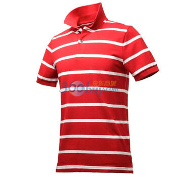 Giordano佐丹奴 Polo 男撞色自由间修身珠地Polo 01011008 浅粉红 XL
