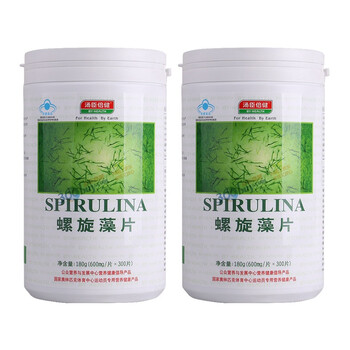 汤臣倍健螺旋藻片【两瓶组合装（600mg*300片*2瓶）】