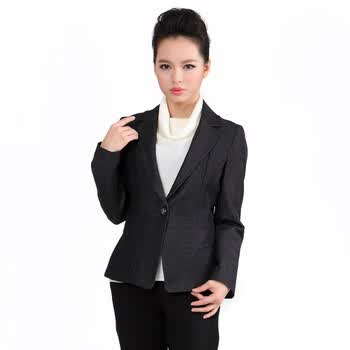 Betu百图 时尚百搭金属纽扣装饰长款女装外套 114Q01P403 杏色K1 L