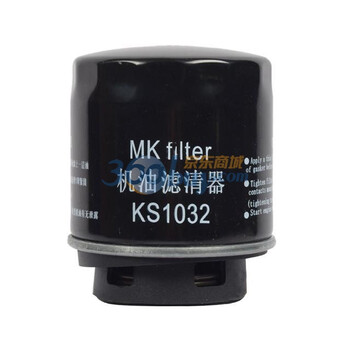 MK麦坤(两件装) 机油滤清器 波罗\朗逸\明锐\晶锐(2009-2010) 新宝来\高尔夫6代(2011) KS1032