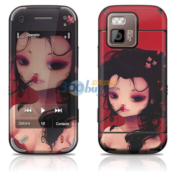 ideaSkin 诺基亚 N97 Mini 皮肤 艺伎 手机外壳保护套皮贴膜 ENCIXA620328