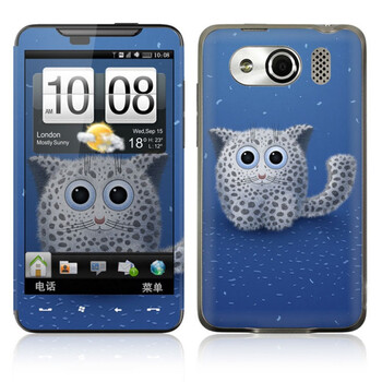 ideaSkin HTC T9199 / Z510D / 双擎/双擎S 雪豹 机身贴膜 保护膜 皮肤 BDFA750484