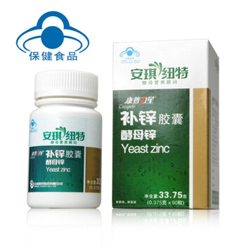 安琪纽特康普力星补锌胶囊0.375g*90粒