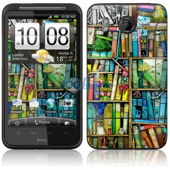 ideaSkin HTC Desire HD/G10/G7HD/A919/大坏蛋 书架 手机外壳保护套皮贴膜 ENDASC201985