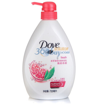多芬焕采水润沐浴乳720ml