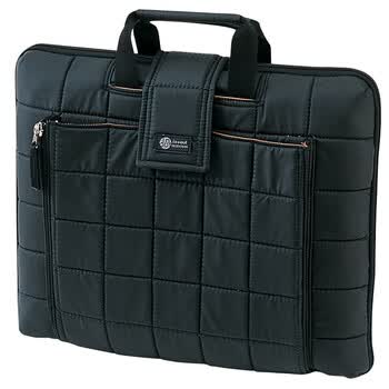 日本SANWA SUPPLY BAG-P1BK 多收纳内外两用电脑包 适用13.1/14/14.1寸 黑色