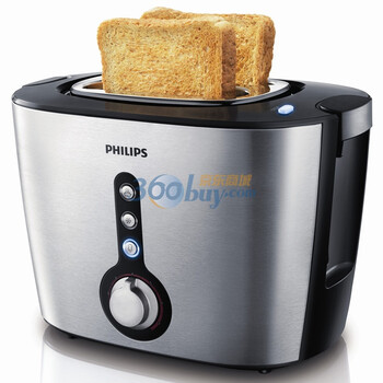 飞利浦（Philips） HD2636/29 烤面包机 （金属银色）