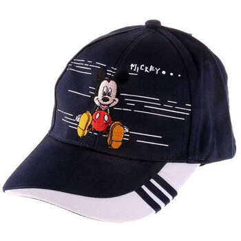 Disney/迪士尼童帽 帽子 米奇图案棒球帽KA0204 深蓝色 54
