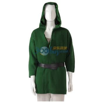 法国乐颂 Les100ciles 时尚女装双层纯羊绒羽绒服C411S099 深绿 M