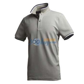 Giordano佐丹奴 Polo 男速干撞色边珠地修身Polo 01011111 深灰 M