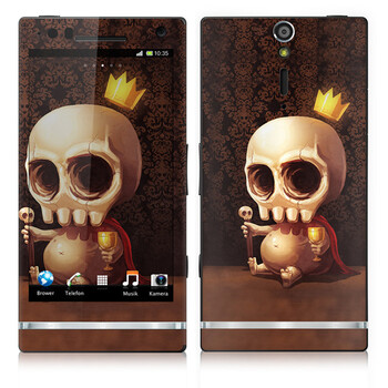 IdeaSkin 索尼 LT26i/Xperia S/Xperia Arc HD 皮肤 国王的圣杯 外壳保护套皮贴膜 BDGA080032